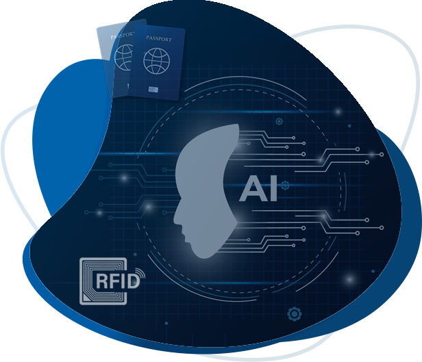 face recognition system - rfid - ai